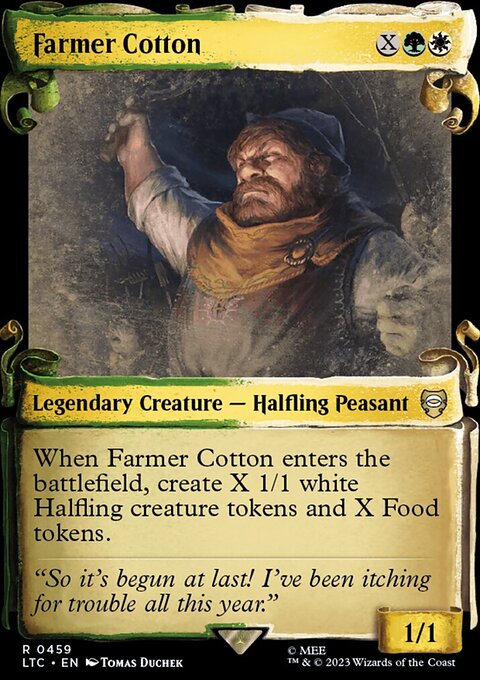 Farmer Cotton [The Lord of the Rings: Tales of Middle-Earth Commander Showcase Scrolls]