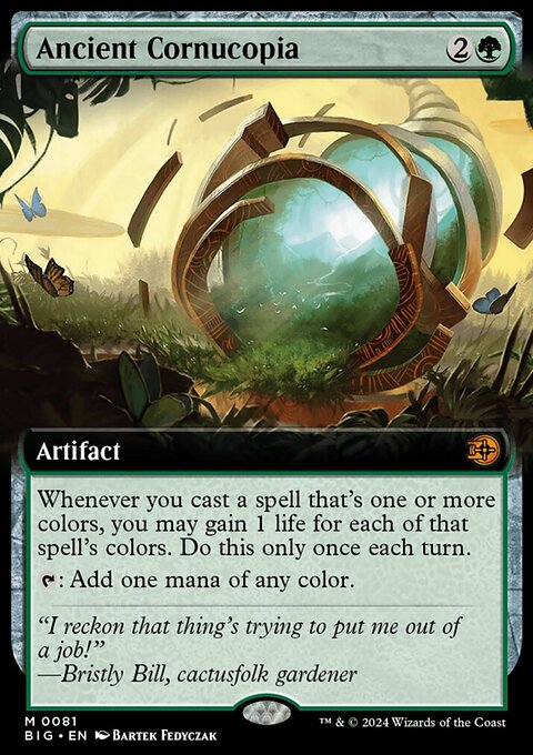 Ancient Cornucopia (Extended Art) [Outlaws of Thunder Junction: The Big Score]