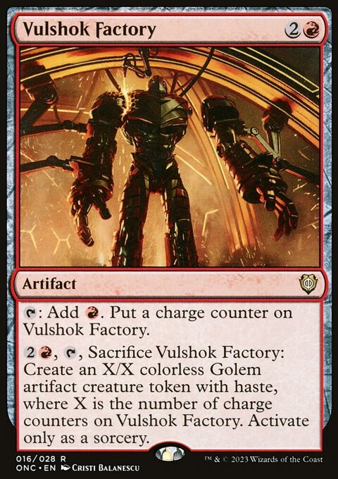 Vulshok Factory [Phyrexia: All Will Be One Commander]