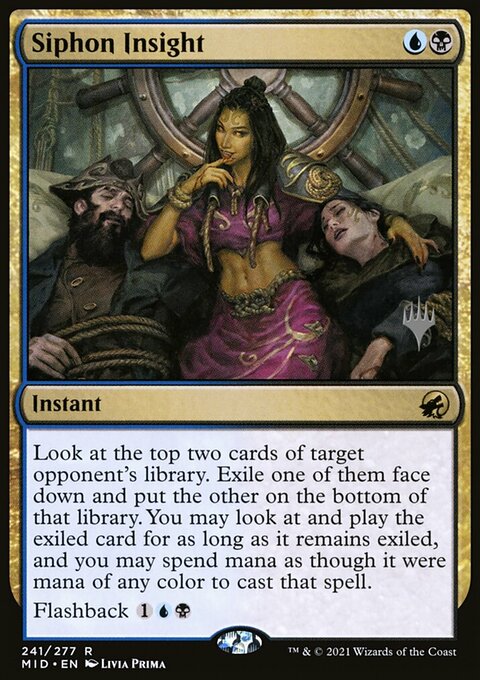 Siphon Insight (Promo Pack) [Innistrad: Midnight Hunt Promos]