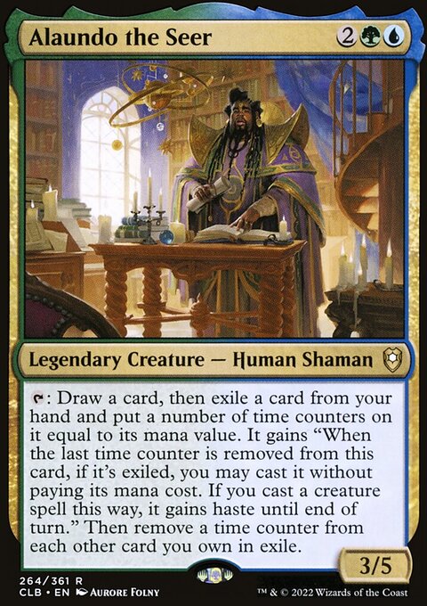 Alaundo the Seer [Commander Legends: Battle for Baldur's Gate]