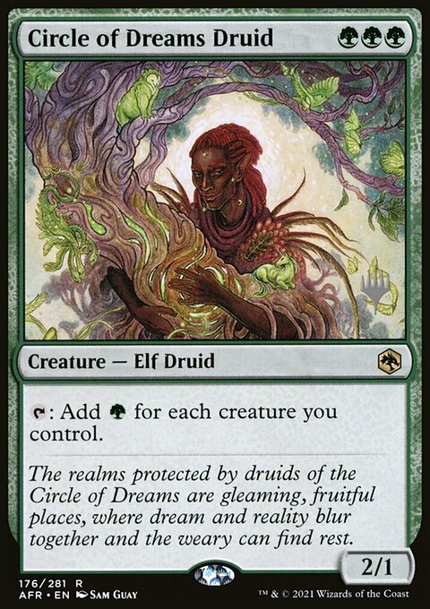 Circle of Dreams Druid (Promo Pack) [Dungeons & Dragons: Adventures in the Forgotten Realms Promos]