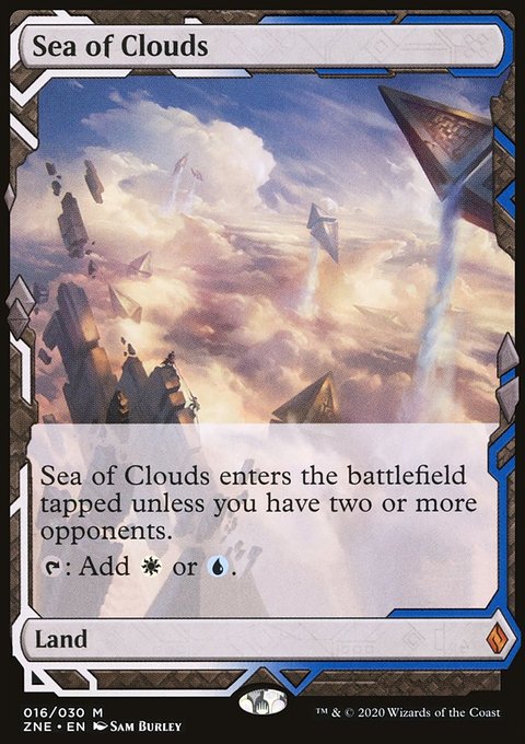 Sea of Clouds (Expeditions) [Zendikar Rising Expeditions]