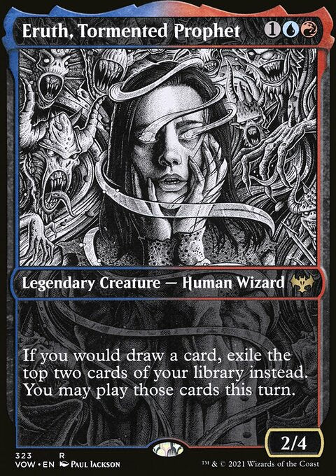 Eruth, Tormented Prophet (Showcase Eternal Night) [Innistrad: Crimson Vow]