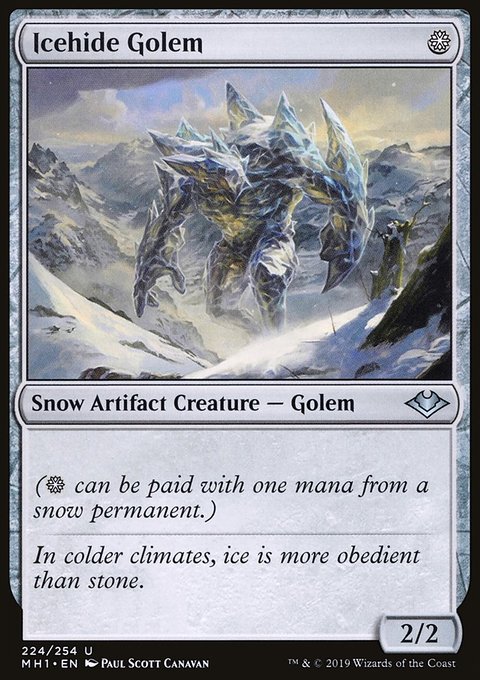 Icehide Golem [Modern Horizons]