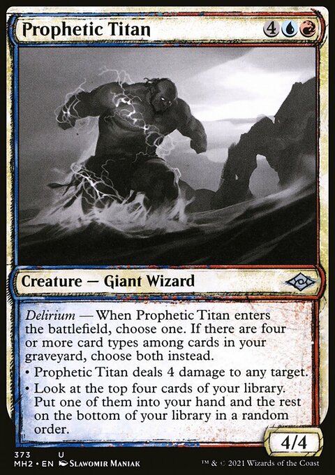 Prophetic Titan (Sketch) [Modern Horizons 2]