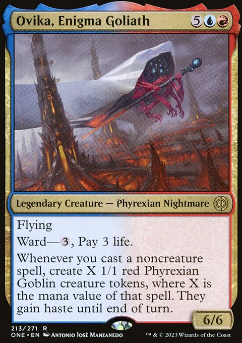 Ovika, Enigma Goliath [Phyrexia: All Will Be One]