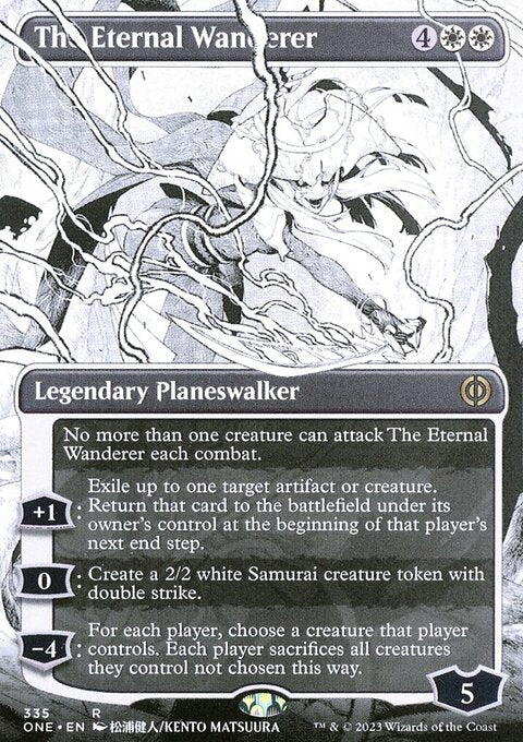 The Eternal Wanderer (Borderless Manga) [Phyrexia: All Will Be One]