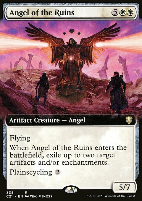 Angel of the Ruins (Extended Art) [Commander 2021]