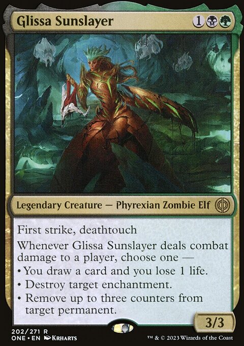 Glissa Sunslayer [Phyrexia: All Will Be One]