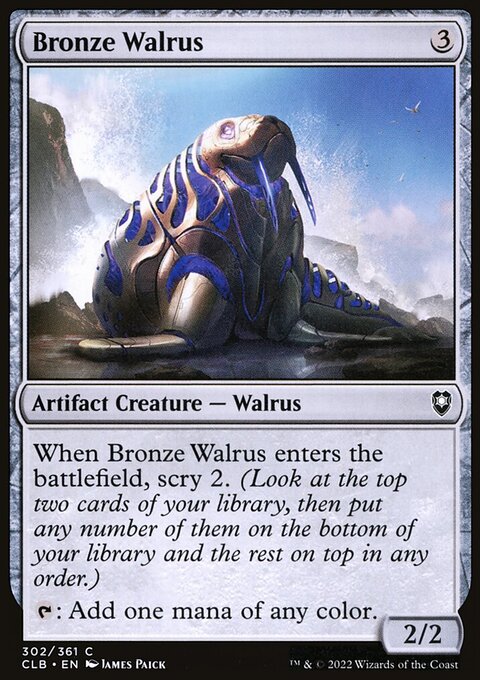 Bronze Walrus [Commander Legends: Battle for Baldur's Gate]