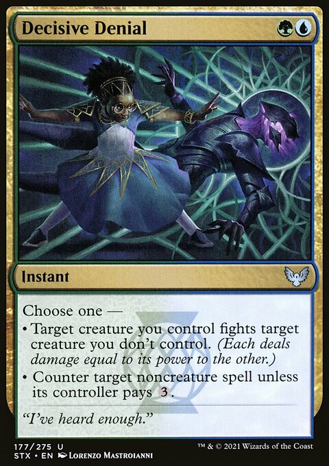 Decisive Denial [Strixhaven: School of Mages]
