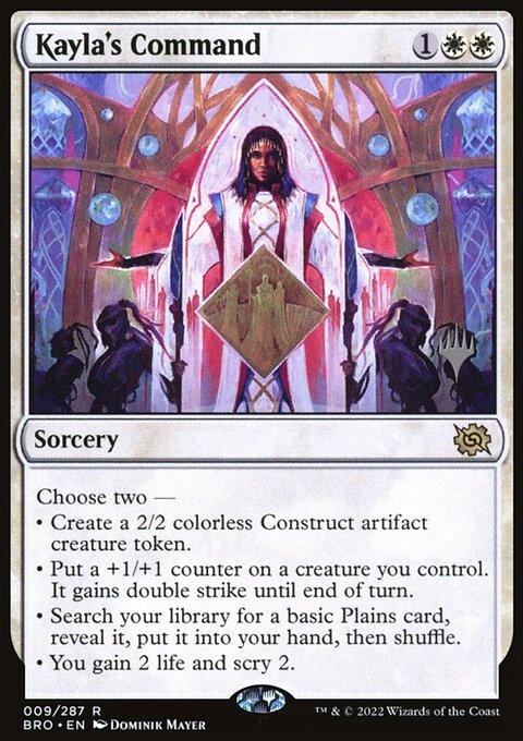 Kayla's Command [The Brothers' War Prerelease Promos]