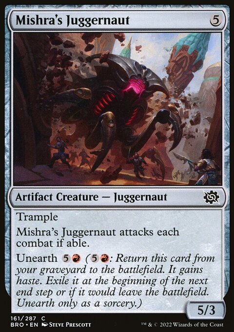 Mishra's Juggernaut [The Brothers' War]