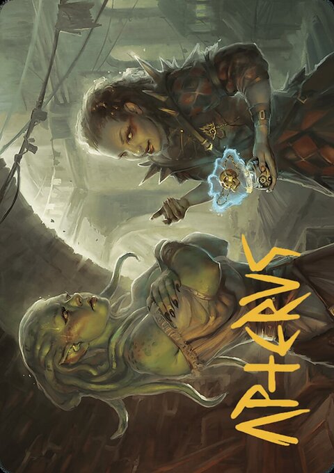 Extract a Confession Art Card [Murders at Karlov Manor Art Series]