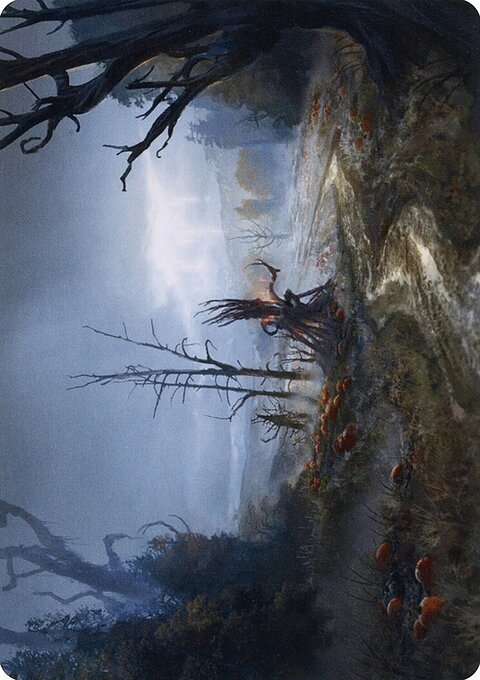 Overgrown Farmland Art Card [Innistrad: Midnight Hunt Art Series]