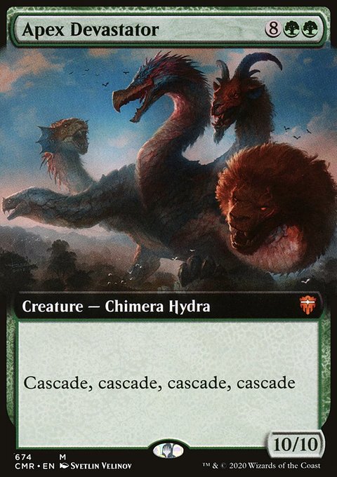 Apex Devastator (Extended Art) [Commander Legends]