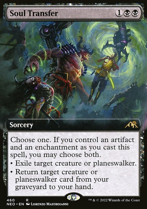 Soul Transfer (Extended Art) [Kamigawa: Neon Dynasty]