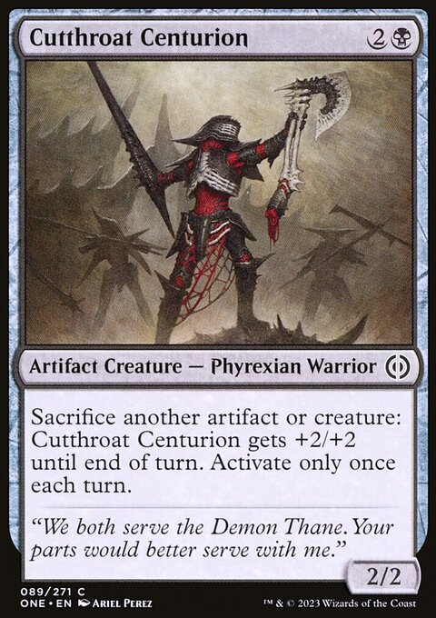 Cutthroat Centurion [Phyrexia: All Will Be One]