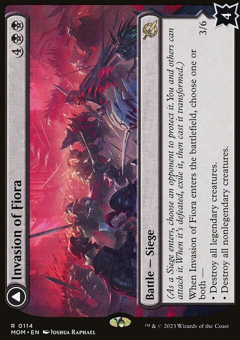 Invasion of Fiora // Marchesa, Resolute Monarch [March of the Machine]