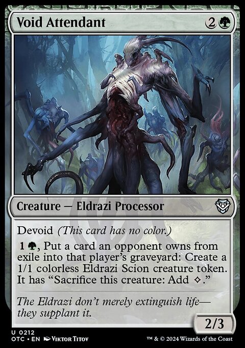 Void Attendant [Outlaws of Thunder Junction Commander]