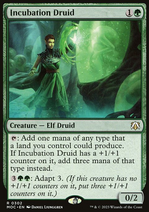 Incubation Druid [March of the Machine Commander]