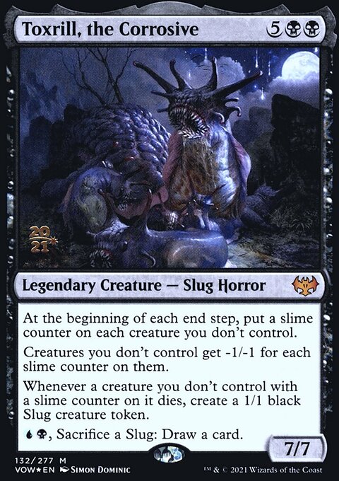 Toxrill, the Corrosive [Innistrad: Crimson Vow Prerelease Promos]