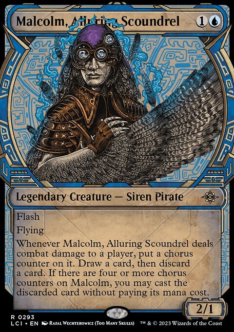 Malcolm, Alluring Scoundrel (Showcase) [The Lost Caverns of Ixalan]