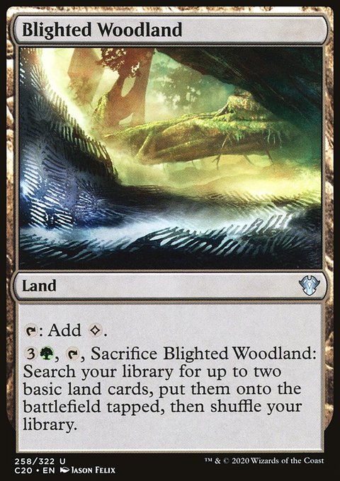Blighted Woodland [Commander 2020]