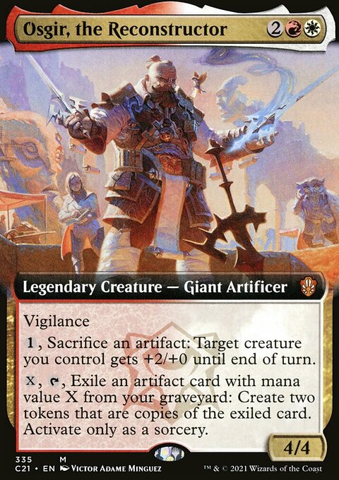Osgir, the Reconstructor (Extended Art) [Commander 2021]
