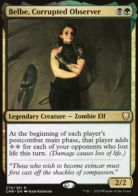 Belbe, Corrupted Observer [Commander Legends]