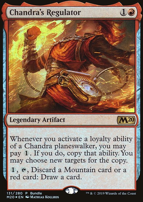 Chandra's Regulator [Core Set 2020 Prerelease Promos]