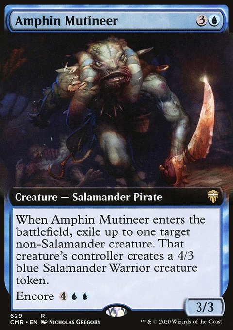 Amphin Mutineer (Extended Art) [Commander Legends]
