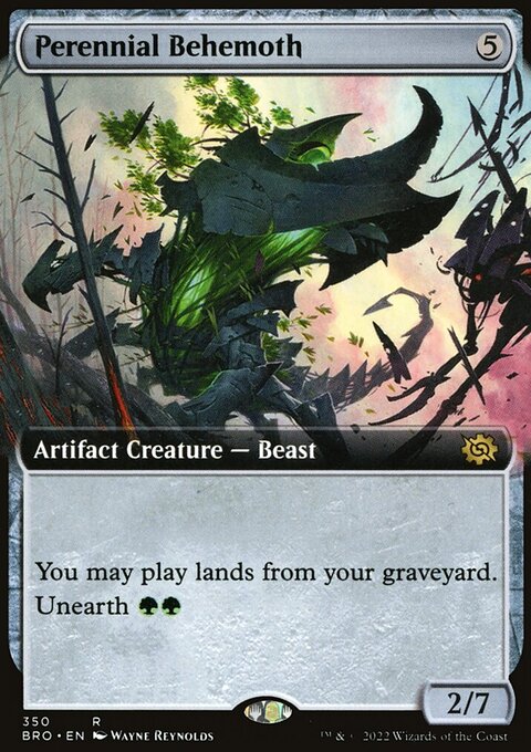 Perennial Behemoth (Extended Art) [The Brothers' War]