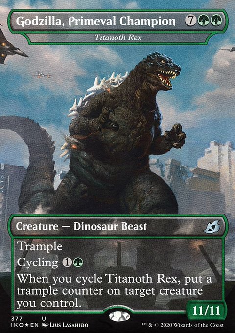 Titanoth Rex - Godzilla, Primeval Champion (Godzilla Series) [Ikoria: Lair of Behemoths]