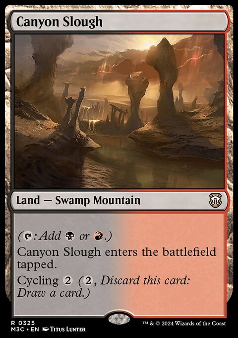Canyon Slough [Modern Horizons 3 Commander]