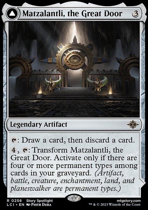Matzalantli, the Great Door // The Core [The Lost Caverns of Ixalan]