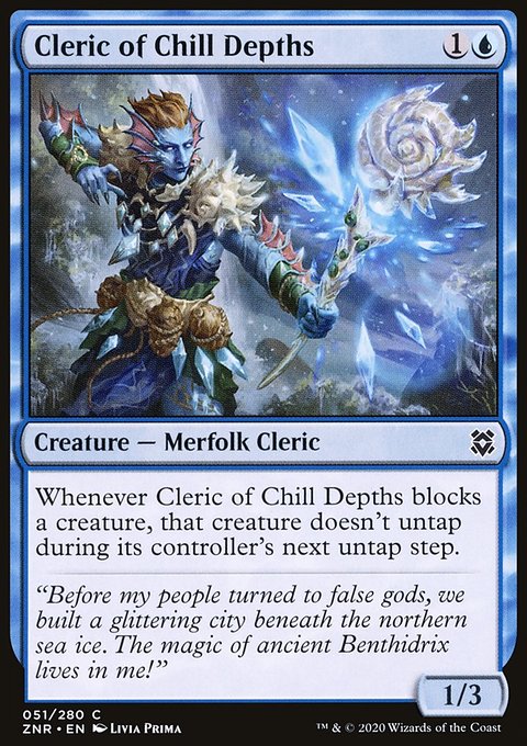 Cleric of Chill Depths [Zendikar Rising]