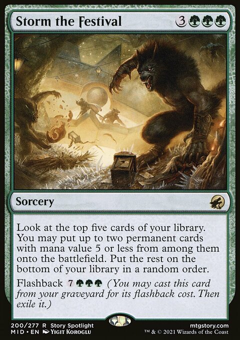 Storm the Festival [Innistrad: Midnight Hunt]