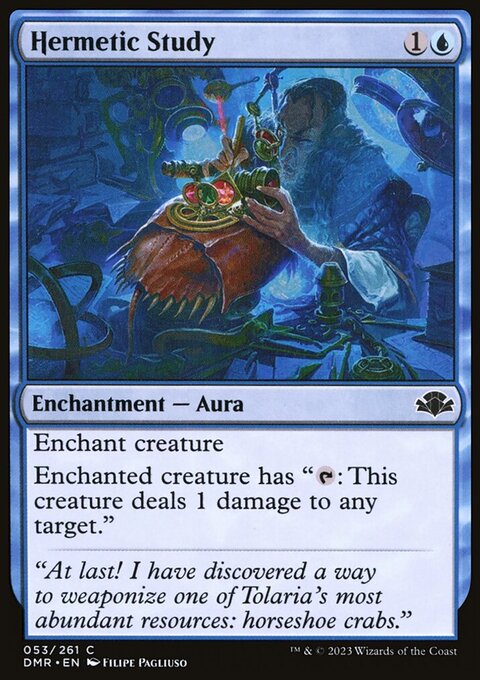 Hermetic Study [Dominaria Remastered]