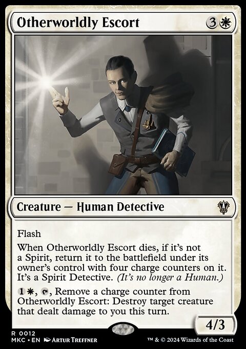 Otherworldly Escort [Murders at Karlov Manor Commander]