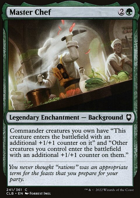 Master Chef [Commander Legends: Battle for Baldur's Gate]