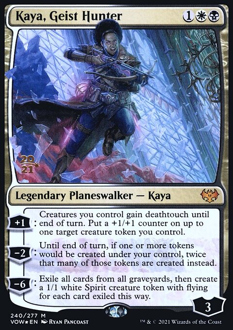 Kaya, Geist Hunter [Innistrad: Crimson Vow Prerelease Promos]