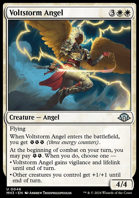 Voltstorm Angel [Modern Horizons 3]
