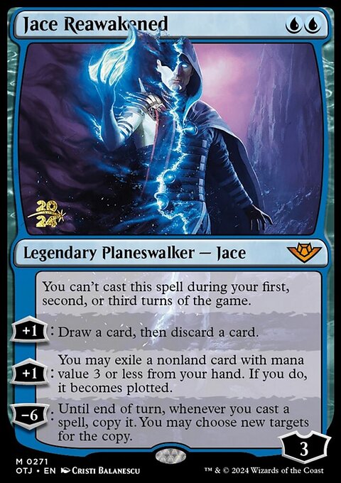 Jace Reawakened [Outlaws of Thunder Junction Prerelease Promos]