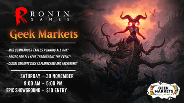 MTG Commander at the Geek Markets! ticket - Sat, 30 Nov 2024