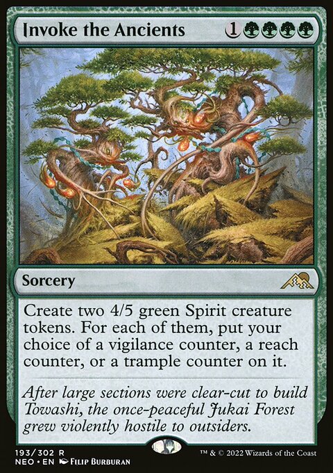 Invoke the Ancients [Kamigawa: Neon Dynasty]