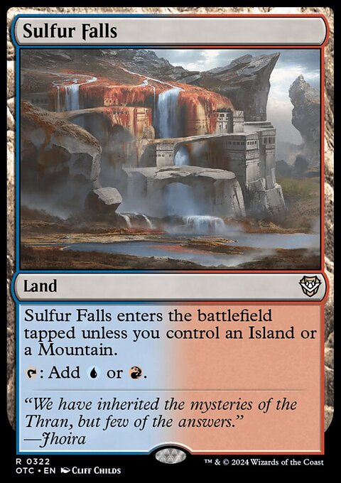 Sulfur Falls [Outlaws of Thunder Junction Commander]