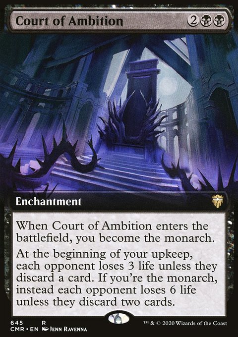 Court of Ambition (Extended Art) [Commander Legends]