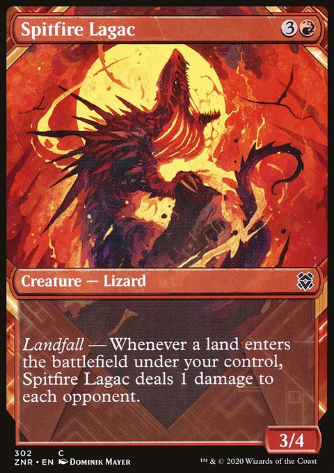 Spitfire Lagac (Showcase) [Zendikar Rising]